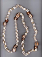 Collier De Coquillages De Polynésie Française TAHITI  _Dtahi29 - Coquillages
