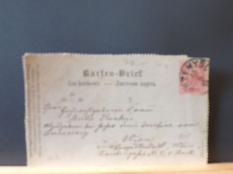 ENTIER503    DEVANT DE  CARTE-LETTRE  1894 - Cartes-lettres