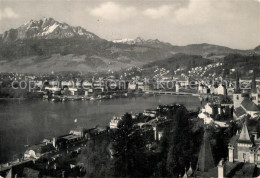 12966647 Luzern Vierwaldstaettersee Panorama Mit Blick Zum Pilatus Luzern Vierwa - Sonstige & Ohne Zuordnung