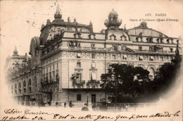 N° 2485 W -cpa Paris -gare D'Orléans- - Pariser Métro, Bahnhöfe