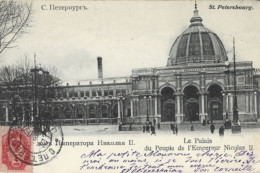 SAINT-PETERSBOURG : Le Palais Du Peuple De L' Empereur Nicolas II. Carte Impeccable. - Russland