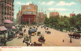 ETATS-UNIS - New York - Madison Square - Animé - Carte Postale Ancienne - Sonstige & Ohne Zuordnung
