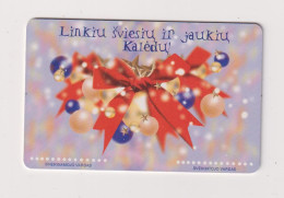 LITHUANIA - Christmas Chip Phonecard - Lituanie