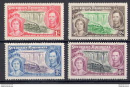 1935 Southern Rhodesia, Stanley Gibbons N. 31-34 - Silver Jubilee - MNH** - Sonstige & Ohne Zuordnung