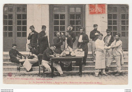 Militaria HUMOUR La Journée Du Soldat N°3 Après La Visite Exécution Des Ordonnances Du Major Blessés Infirmiers En 1908 - Umoristiche