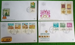10 Enveloppes 1er Jour Israël / 1971 - Brieven En Documenten