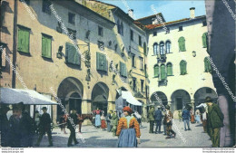 Ba297 Cartolina Belluno Citta' Piazza Mercato Delle Erbe Veneto Bella!! - Belluno