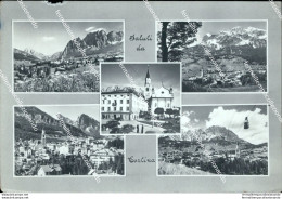 Ap491 Cartolina Saluti Da Cortina Provincia Di Belluno - Belluno