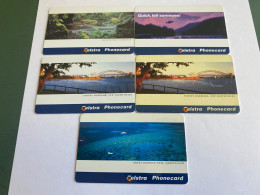 - 2 - Australia Chip 5 Different Phonecards - Australie