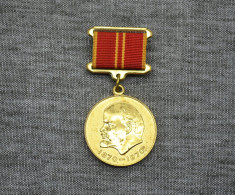 Medal For Labor 100 Years From Lenin's Birthday - Russie