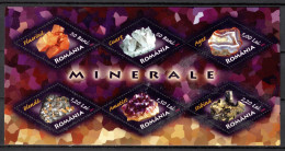 Romania 2006 Rumanía / Minerals Geology MNH Minerales Mineralien / Cu22136  27-32 - Minéraux