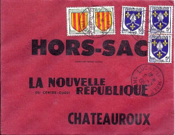 ARMOIRIES ET BLASONS N° 1005x3/1044x2 S/L.HORS SAC DIVERSES DE 1957-58 - 1941-66 Coat Of Arms And Heraldry