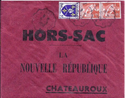 MOISSONNEUSE N° 1115x2/1005 S/L.HORS SAC DE CHATEAUROUX/5.3.58 - 1957-1959 Mäherin