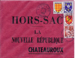 MOISSONNEUSE N° 1115/1003/1004/1005 S/L.HORS SAC DE CHAILLAC/1958 - 1957-1959 Oogst