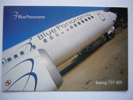 Avion / Airplane / BLUE PANORAMA AIRLINES / Boeing B737-400  / Airline Issue - 1946-....: Ere Moderne