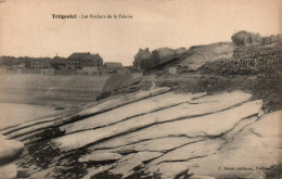 N° 2499 W -cpa Trégastel -les Rochers De La Falaise- - Trégastel