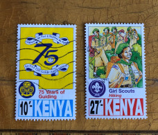 Kenya Girl Scout (part Set) Fine Used - Kenia (1963-...)