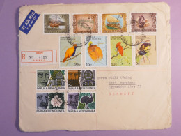 DO15 PAPOUASIE . PAPUA NEW GUINEA RARE FINE LETTER 1970 KOKOPO A HORTSMAR GERMANY +BIRDS + AFF. GREAT +++++ - Papua New Guinea