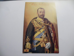 A548 .CPA. RUSSIE. Tzar NICOLAS II.. .beau Plan Animé. Non écrite - Russia