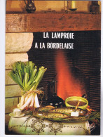 RECETTE - LA LAMPROIE A LA BORDELAISE - Cartes Elcé - N° 1689 - Recetas De Cocina