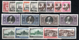 599.VATICAN.1933 SCOTT 19-34,E3-E4 MNH - Nuevos