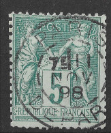 Lot N°12 N°75, Oblitéré Cachet à Date PARIS , DEPART - 1876-1898 Sage (Tipo II)
