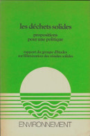 Les Déchets Solides (1974) De Collectif - Natura