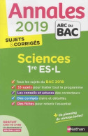 Sciences 1ères ES, L 2019 (2018) De Françoise Saintpierre - 12-18 Jahre