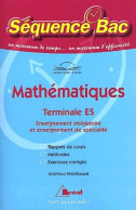 Mathématiques Terminale ES (2002) De Collectif - 12-18 Years Old