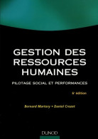 Gestion Des Ressources Humaines : Pilotage Social Et Performances (2005) De Bernard Martory - Contabilidad/Gestión