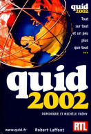 Quid 2002 (2001) De Dominique Frémy - Dictionnaires