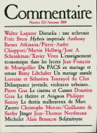 Commentaire N°123 (2008) De Collectif - Unclassified