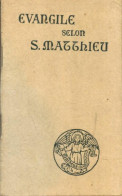 Évangile Selon St Matthieu (1939) De Inconnu - Religion