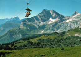 CPM - BRAUNWALD - Sesselbahn Gumen ... Edition Schönwetter (affranchissement TP) - Braunwald