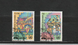Nations Unies (Vienne) YT 89/90 Obl : Banque Mondiale - 1989 - Used Stamps