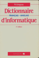 Dictionnaire D Informatique : Francais-anglais (1990) De Michel Ginguay - Informatik