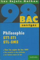 Philosophie STT, STI, STL, SMS (1997) De Josianne Leborgne-Papazian - 12-18 Jaar