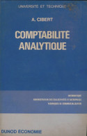 Comptabilité Analytique (1970) De A. Cibert - Boekhouding & Beheer