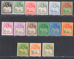 1922-37 St. Helena, Stanley Gibbons N. 97/112 - MNH** - Other & Unclassified