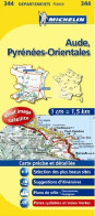 Carte DPARTEMENTS Aude Pyrnes-Orientales (2008) De Collectif - Turismo