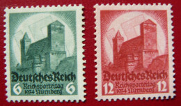 Allemagne - III Reich - Mi. 546/547 - Yv. 511/512 Neufs ** (MNH) - Unused Stamps