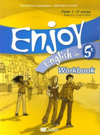 Enjoy English In 5e Workbook (2007) De Elodie Vialleton - 6-12 Years Old