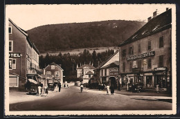 CPA Pont-de-Roide, Place Centrale  - Altri & Non Classificati