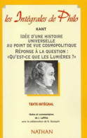 Idée D'une Histoire Universelle Au Point De Vue Cosmopolitique (2000) De Emmanuel Kant - Psychologie & Philosophie