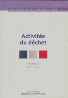 Activités Du Déchet 2012 (2012) De Collectif - Recht