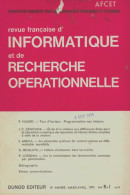 Revue Française D'informatique Et De Recherche Opoérationnelle N°R-1 1971 (1971) De Collectif - Zonder Classificatie