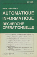 Revue Française Automatique Informatique Recherche Opérationnelle N°V-2 1973 (1973) De Collectif - Zonder Classificatie