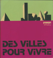 Promesses N°81 : Des Villes Pour Vivre (1974) De Collectif - Unclassified