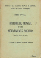 Histoire Du Travail Et Des Mouvements Sociaux Tome II (0) De J. Ibarrola - 18+ Jaar