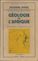 Géologie De L'Afrique (1950) De Raymond Furon - Wetenschap